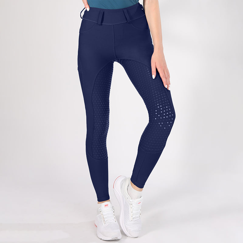 Youth Riding Tights - Navy